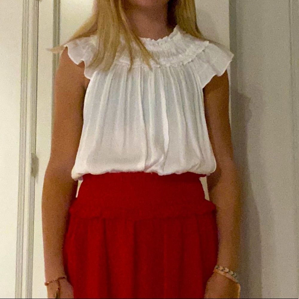 White DO+BE Blouse